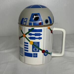 Star Wars R2-D2 Christmas Mug With Dome Lid St. Nicholas Square 2024 NEW